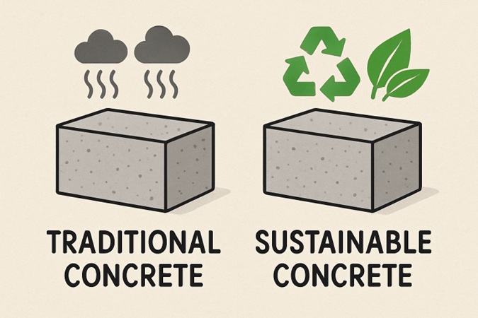Innovative Materials In Sustainable Concrete